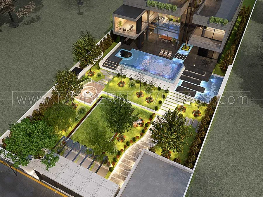 هزینه محوطه سازی باغ ویلا