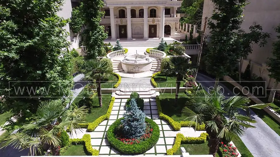 هزینه محوطه سازی باغ ویلا