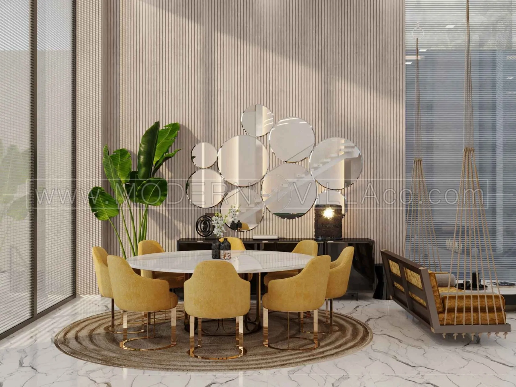 طراحی داخلی ویلا