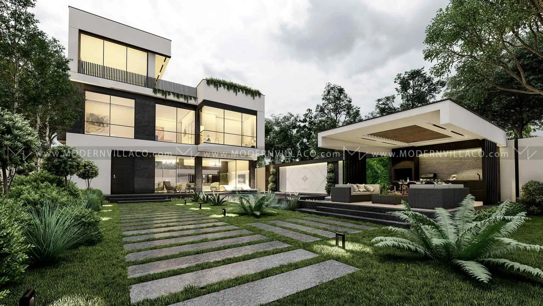 طراحی ویلا در شهریار