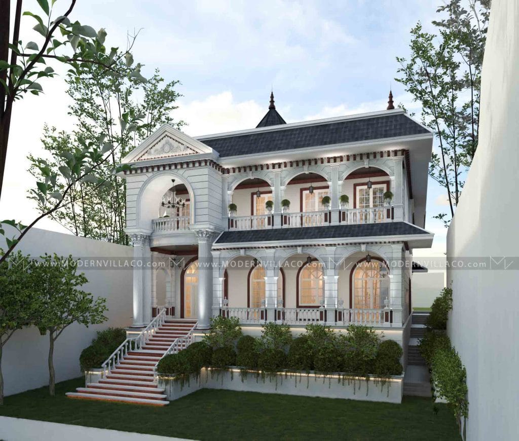 پروژه ویلای دوبلکس در لاهیجان