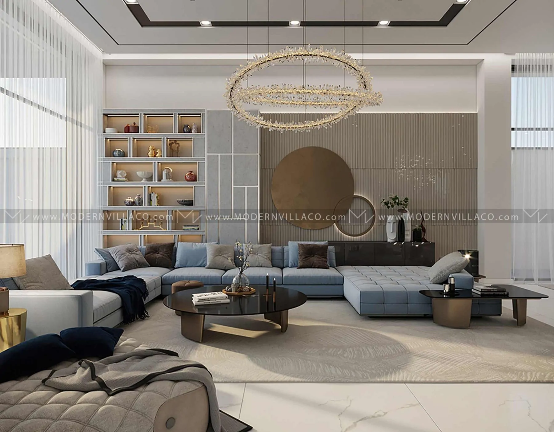 طراحی داخلی ویلا