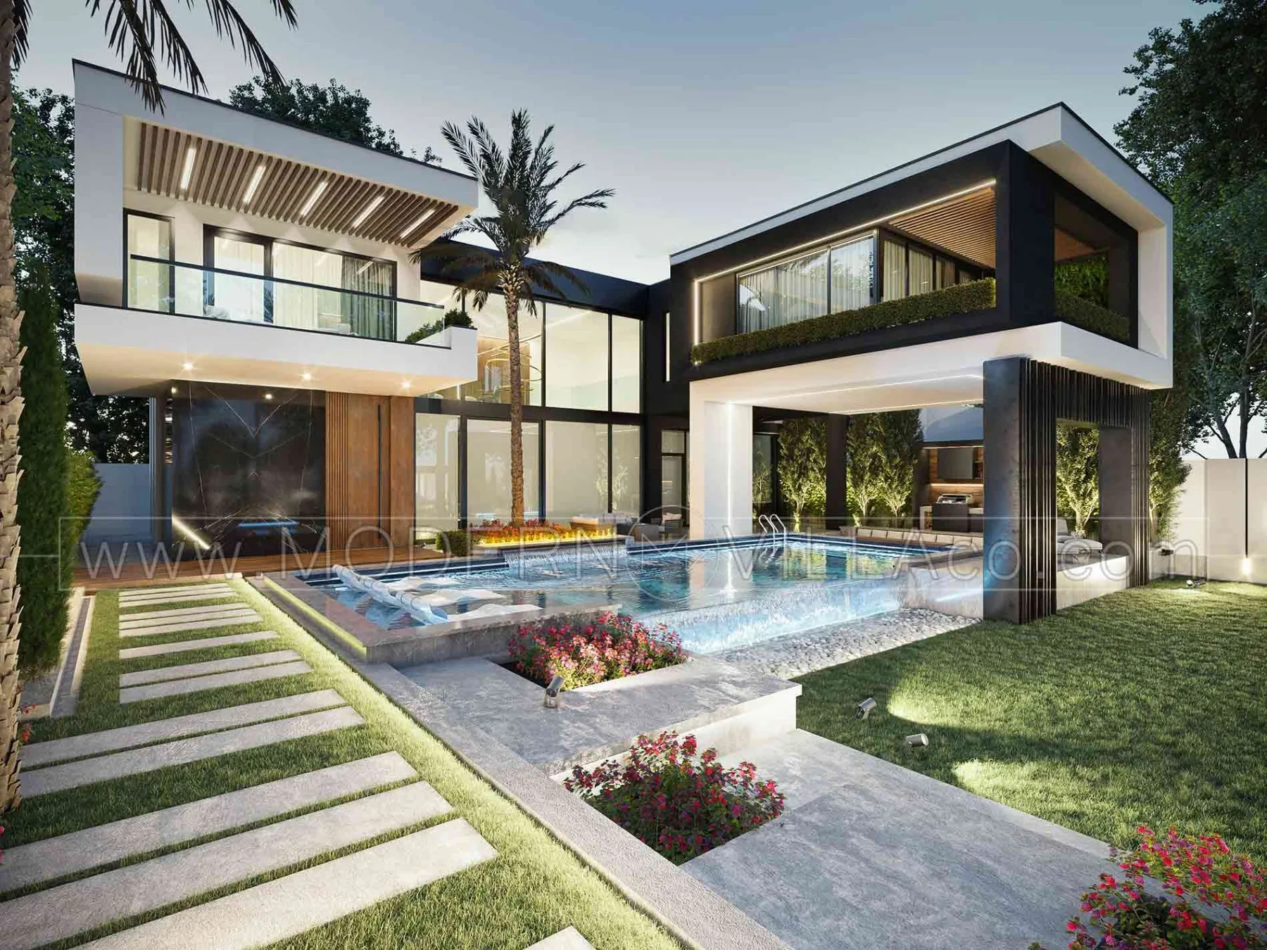 طراحی ویلای جهان ویلا