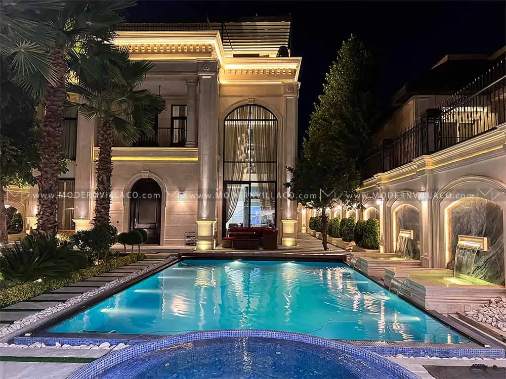 بازسازی ویلا و نوسازی ویلای قدیمی با طراحی و اجرای حرفهای