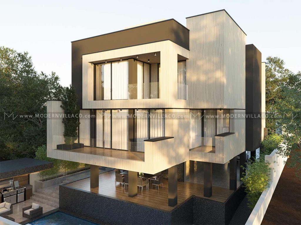 پروژه ویلای تریپلکس در چالوس