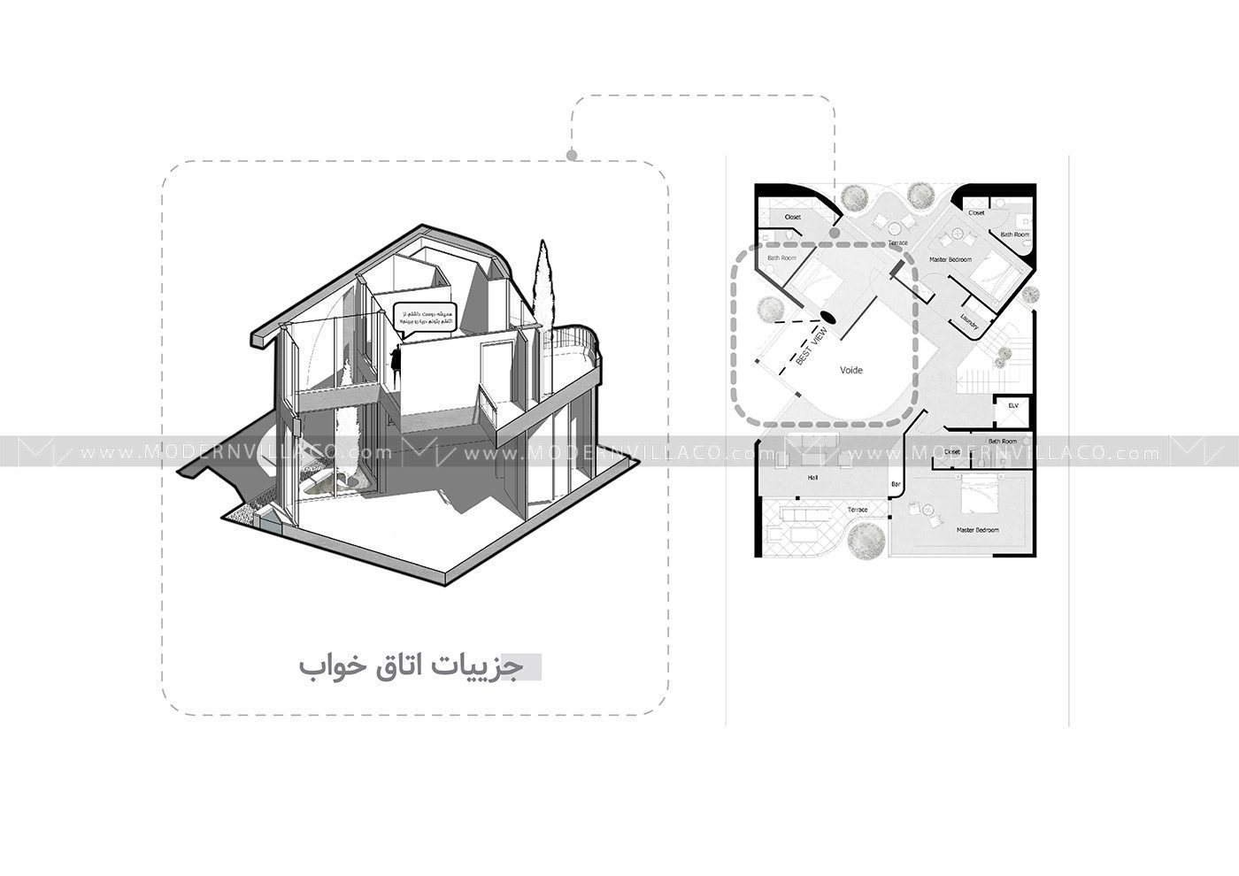 ویلای آوانگارد طرح برگزیده مسابقه